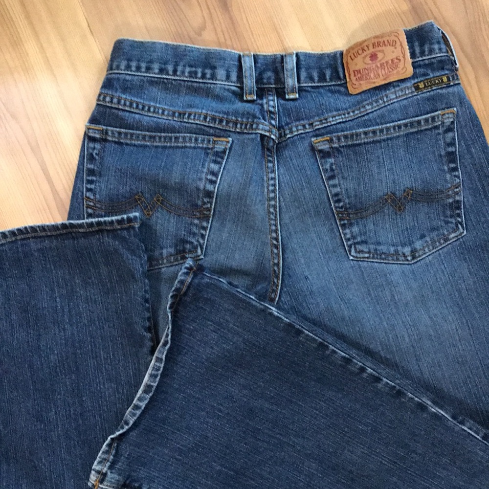 Vintage Lucky Brand dungaree jeans